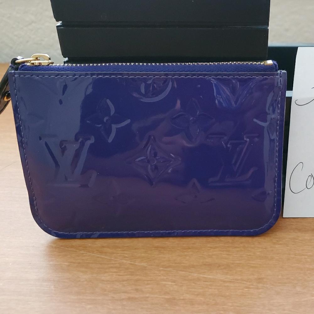 Louis Vuitton Blueberry Key Pouch